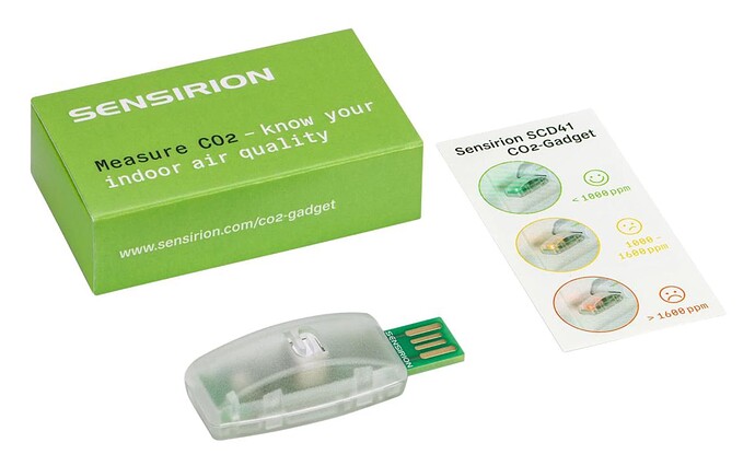 Sensirion CO2 Gadget