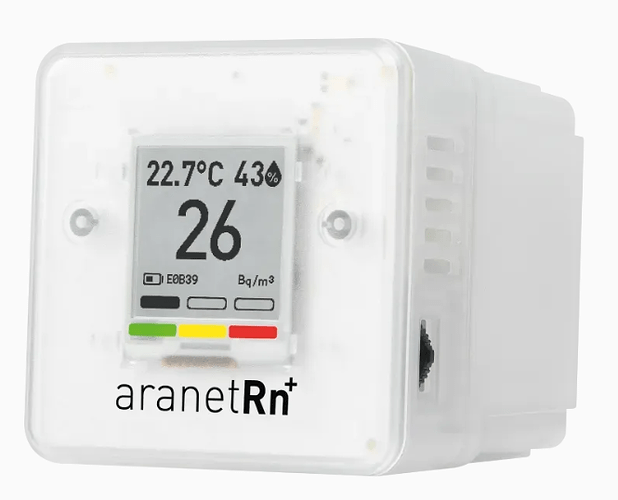 Aranet Radon Plus Monitor