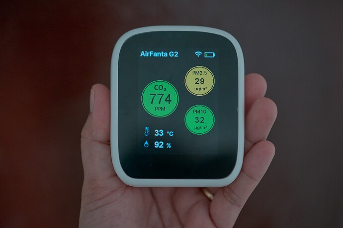 AirFanta G2 Air Quality Monitor