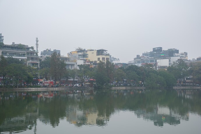 Hanoi Air Pollution Old Town